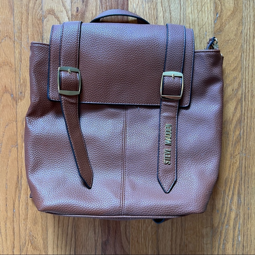 Steve Madden Brown Fashion Backpack